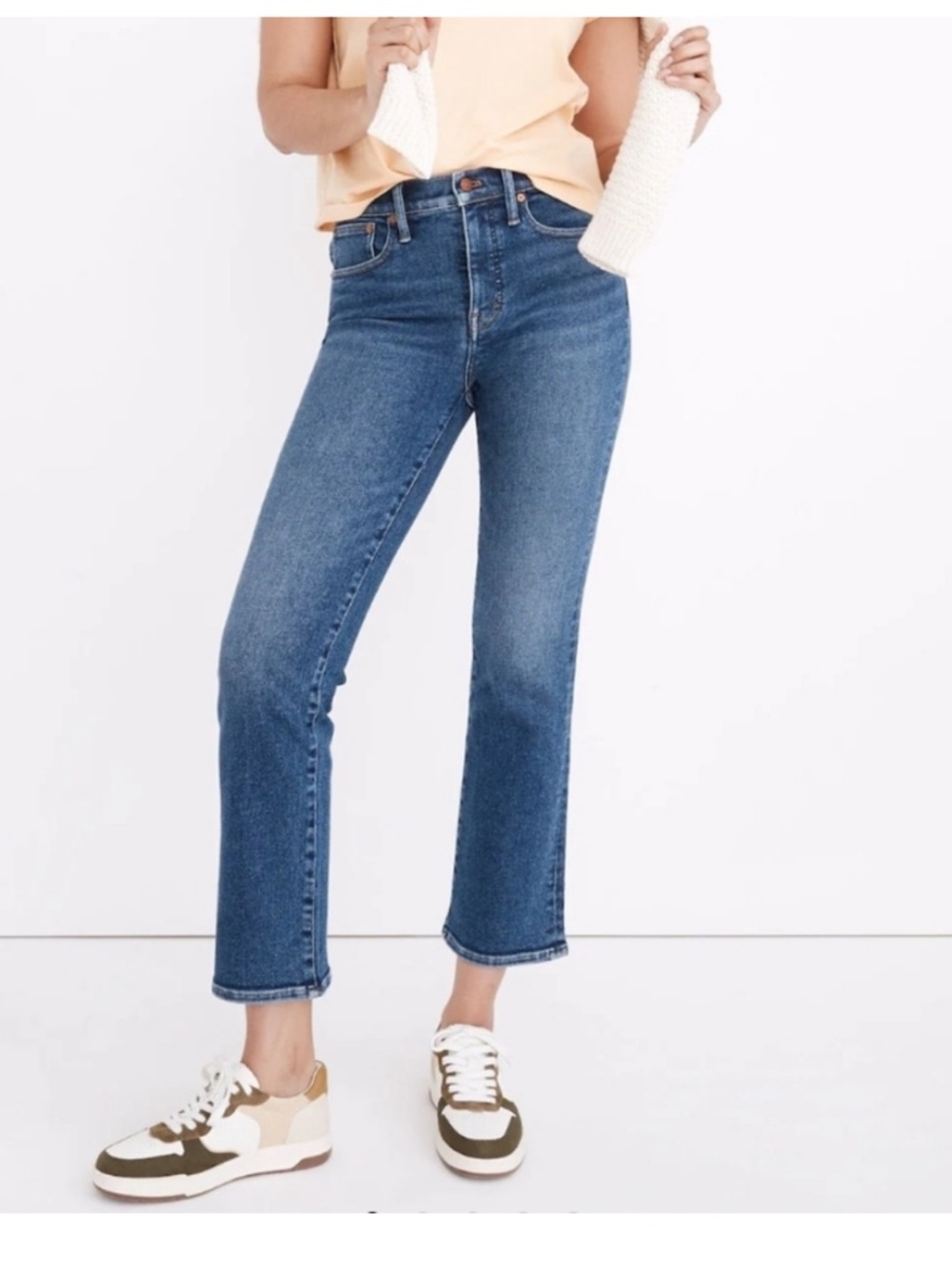 Madewell Cali Demi Boot Jeans size 30 - Picture 1 of 7